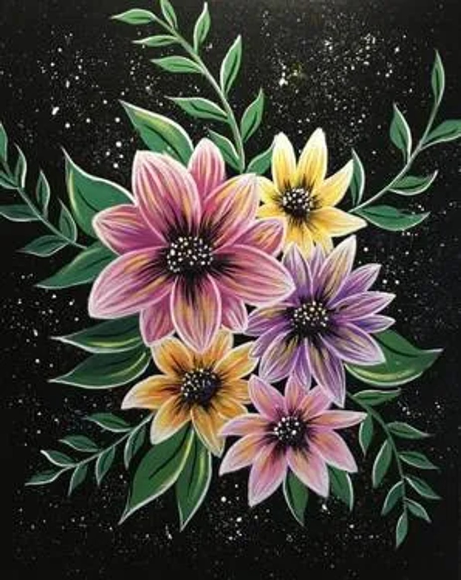 Sip & Paint event photo