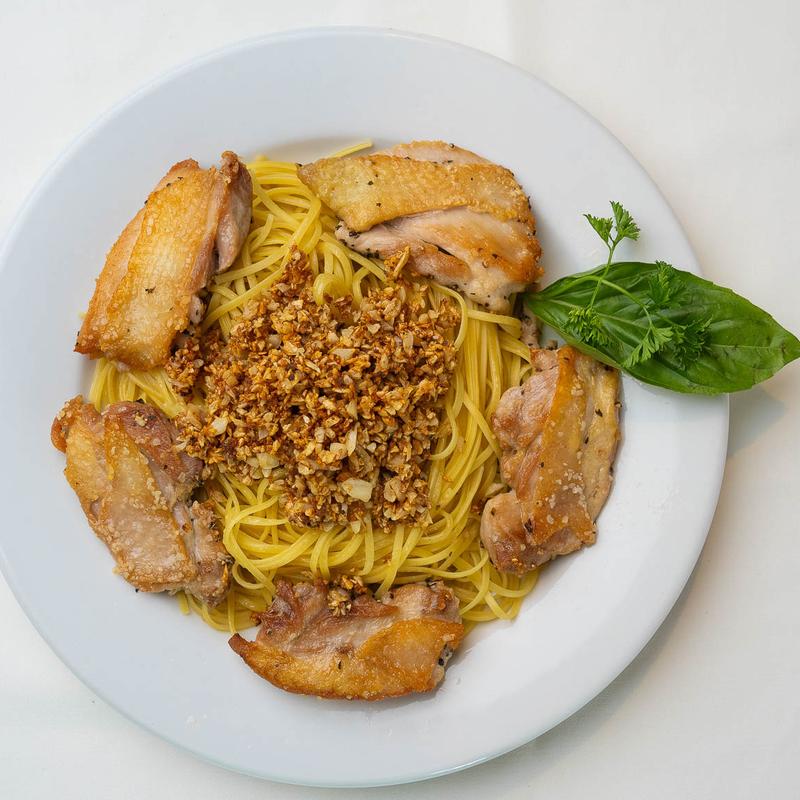 menu item 4 of 5, Chicken Anchovy Olio