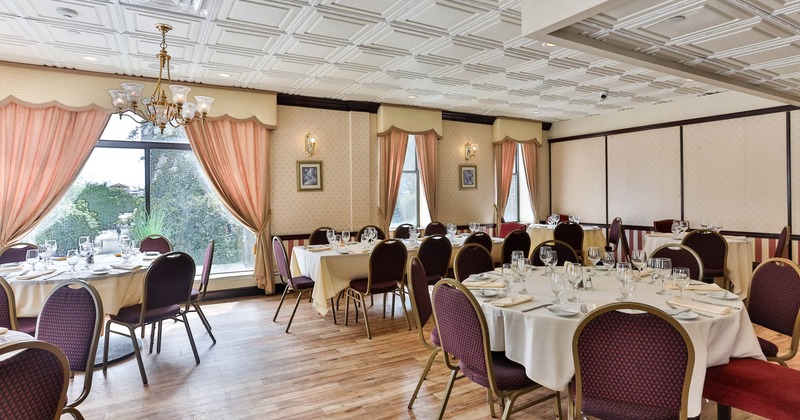 Interior, dining area