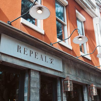 Repeal 33, exterior details.