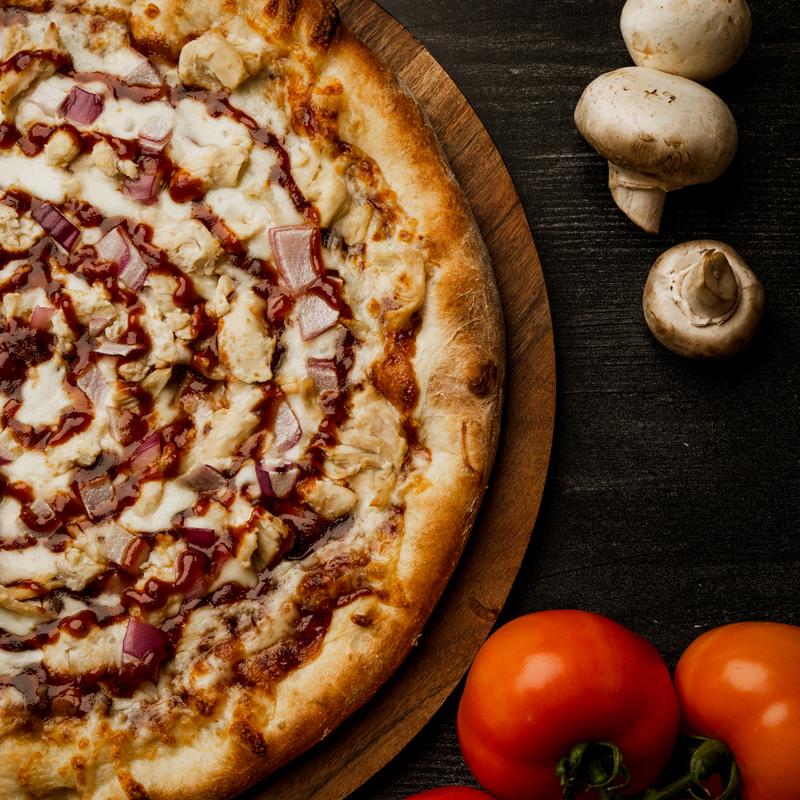 Chicken BBQ Pizza photo