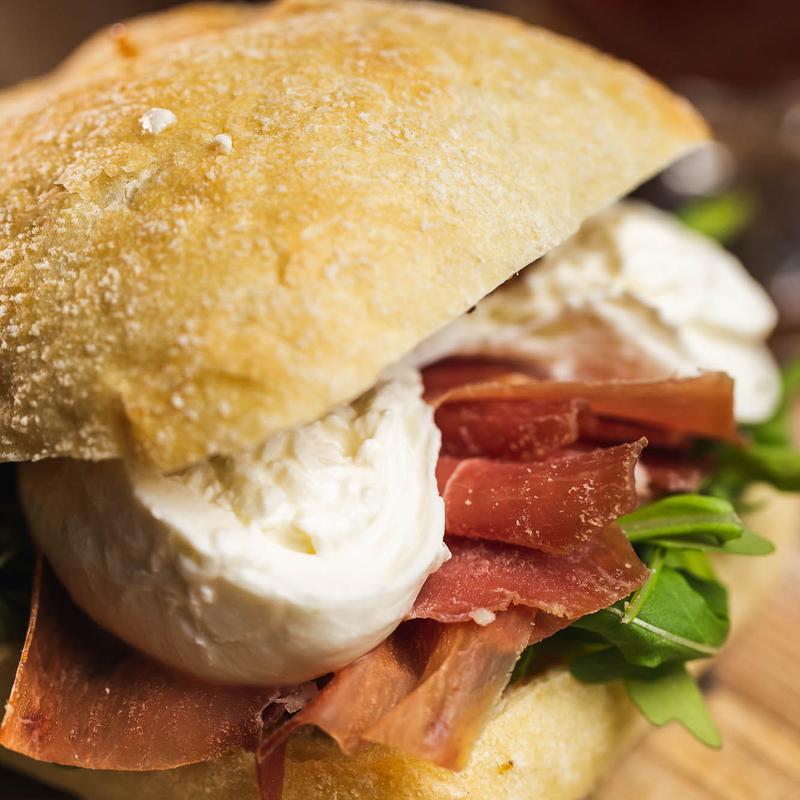 Serrano Ham & Burrata Sandwich photo