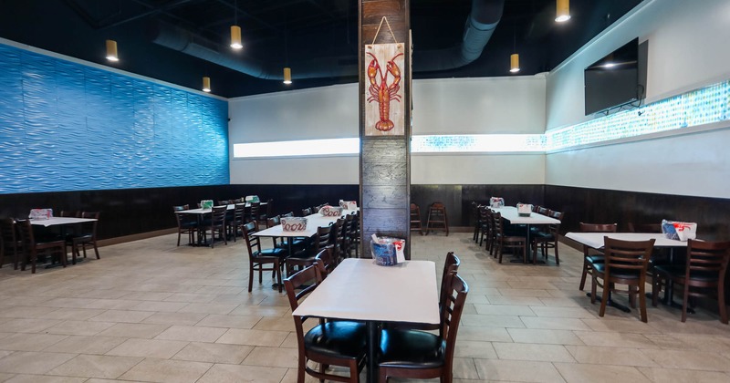 Interior dining area