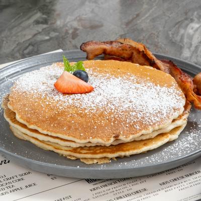 3 Buttermilk Pancakes.