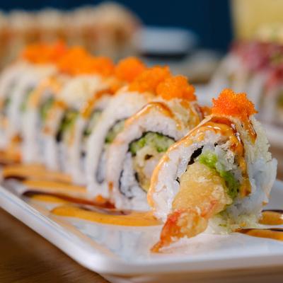 Super Crunchy Shrimp Roll.