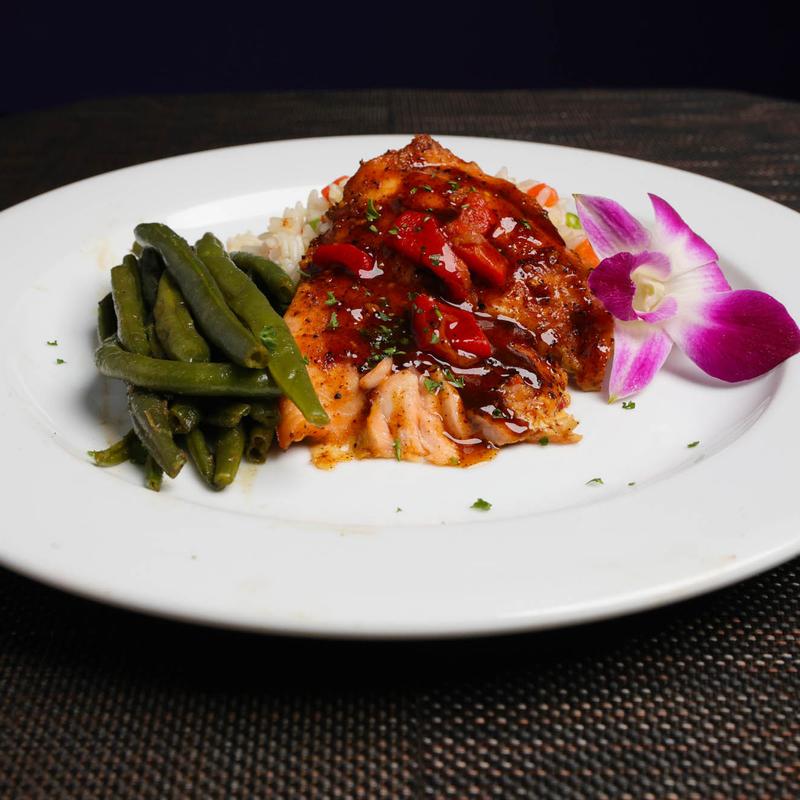 Brown Sugar Bourbon Salmon photo