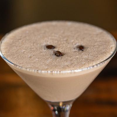 Espresso Martini, close-up.