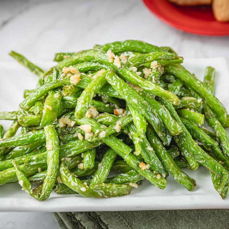 V8. Stir Fried Green Beans w/ Garlic photo