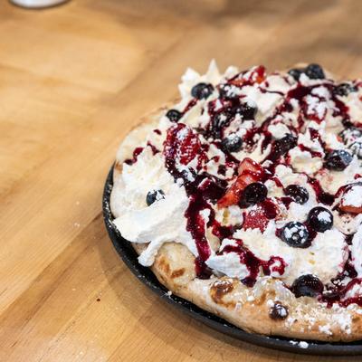 Berries & Cream Pizza photo