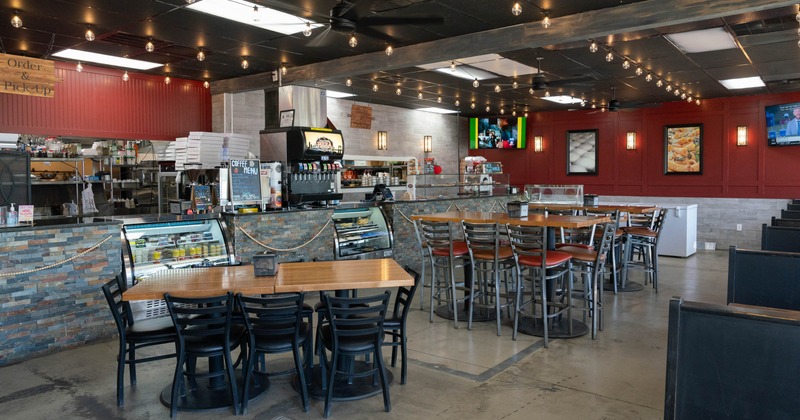 Interior, main dining area