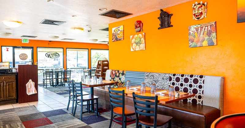 Interior, main dining area