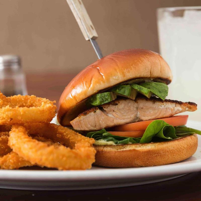Salmon Burger photo