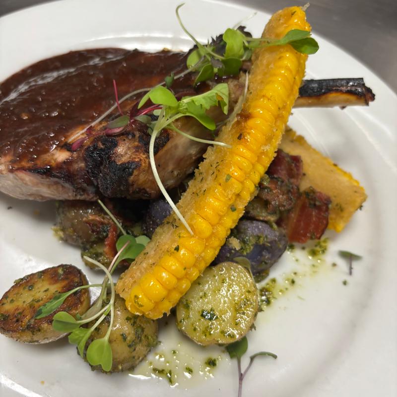 Bourbon Pork Chop photo