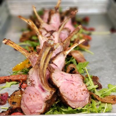 Lamb chops.