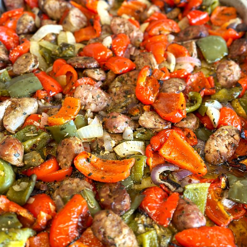 Sausage, Peppers & Onions photo