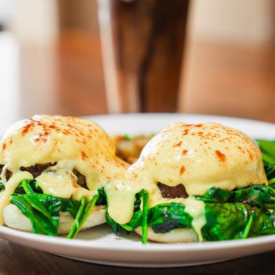 Eggs Florentine.