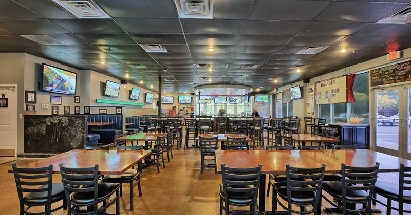 Interior, dining area