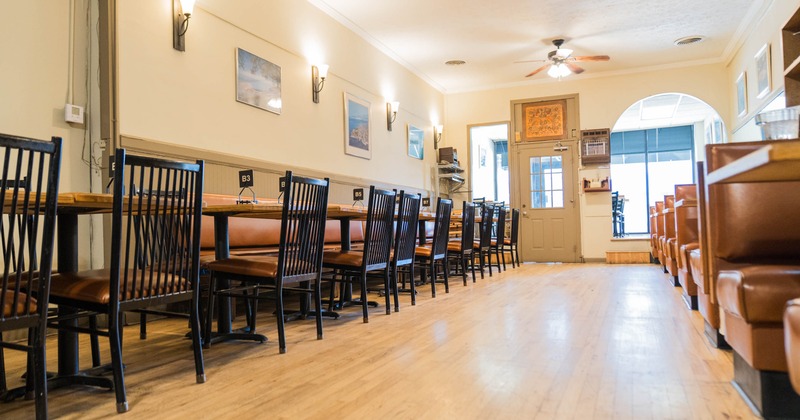Interior, seating area