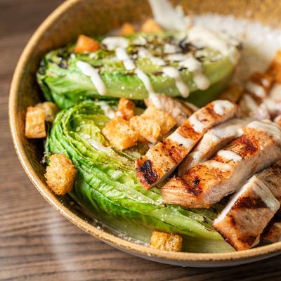 Grilled Ceasar salad.