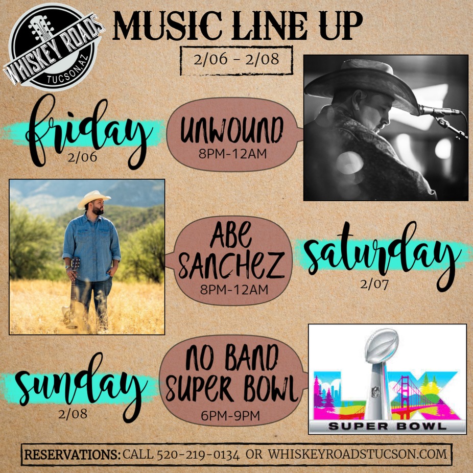 Next week music line up event photo