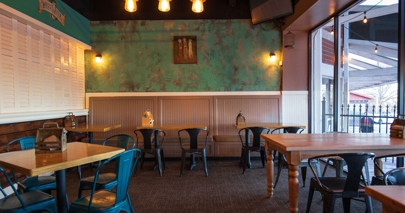 Interior, seating area