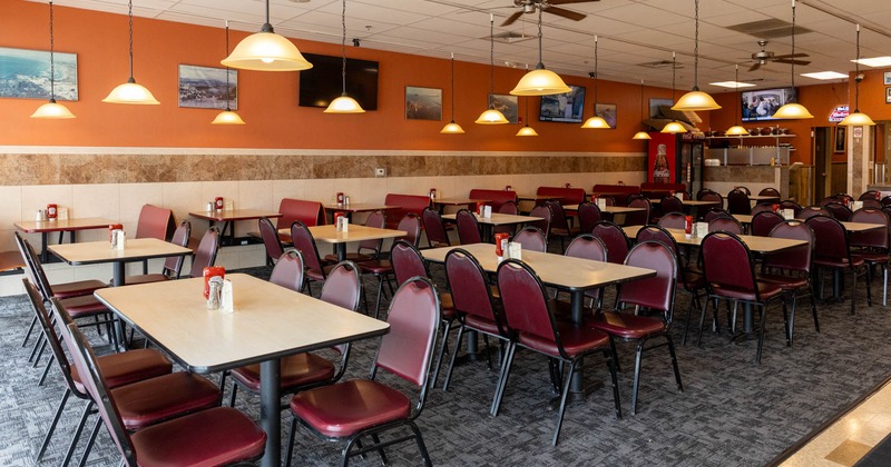 Interior dining area