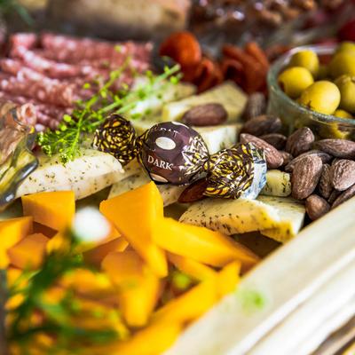 Charcuterie, closeup.