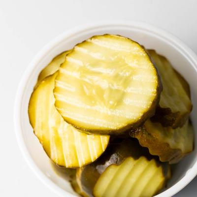 Pickles on the side.