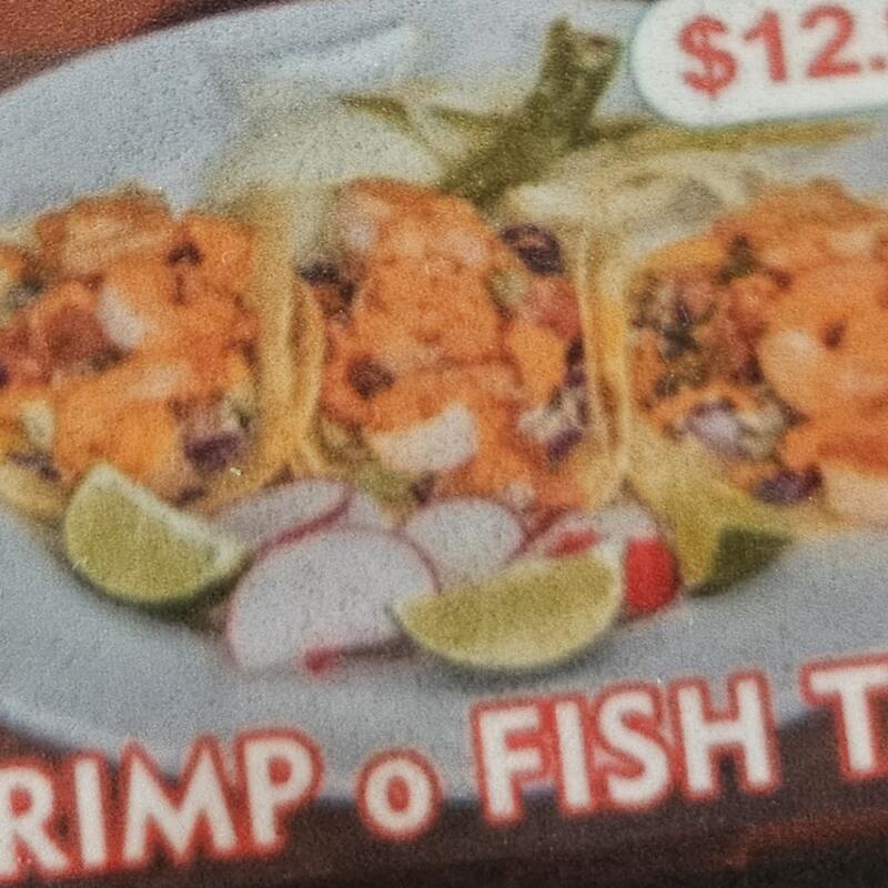 menu item 29 of 38, Shrimp O Fish Taco