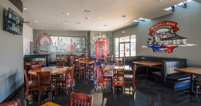 Tables ready for guests