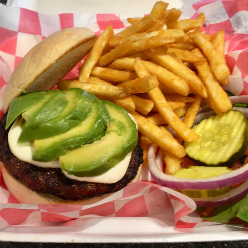 menu item 34 of 75, California Burger