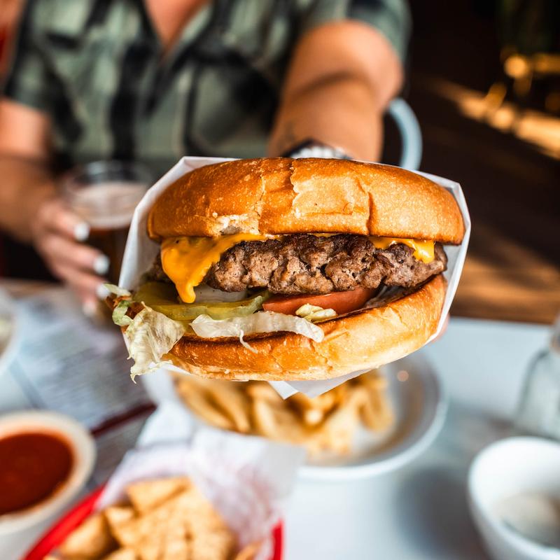 menu item 21 of 31, Cheeseburger with Fries