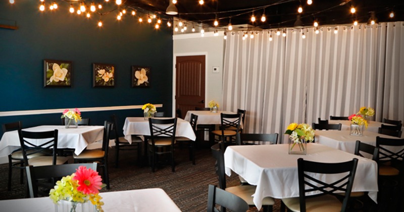 Restaurant dining area