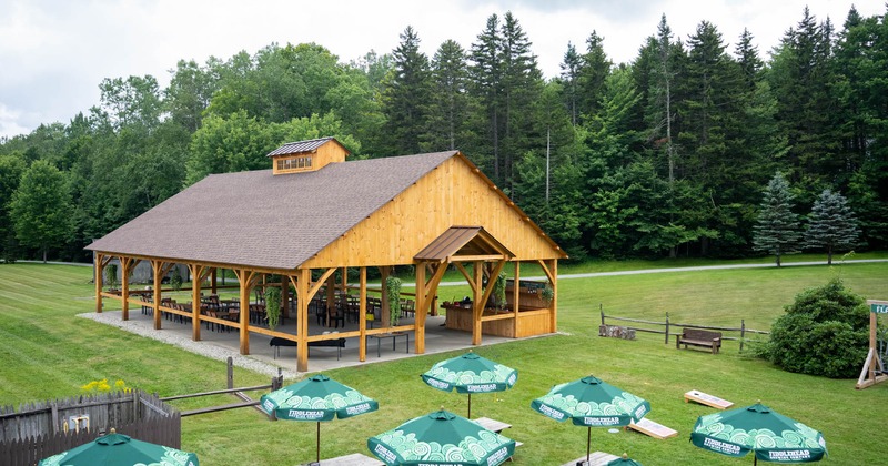 Exterior, patio area
