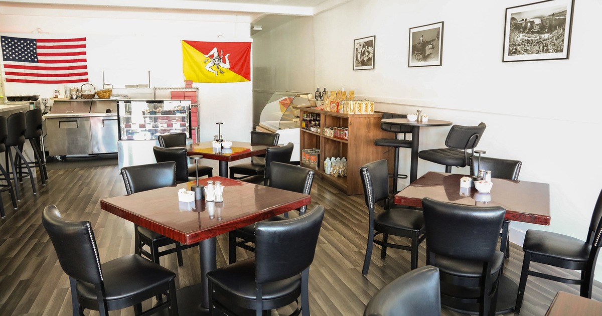 Interior, dining area