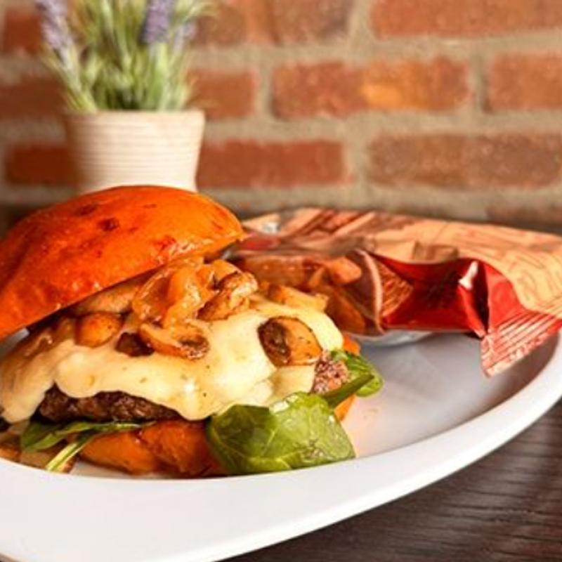 NEW French Onion Burger photo