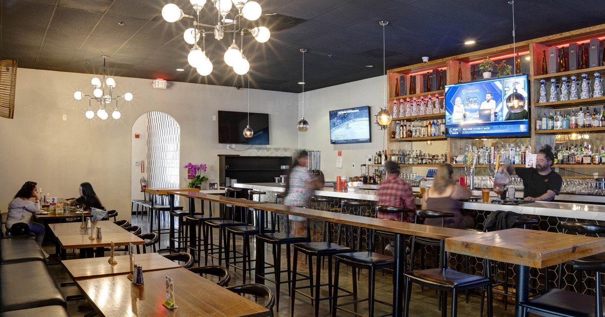 Interior, bar area