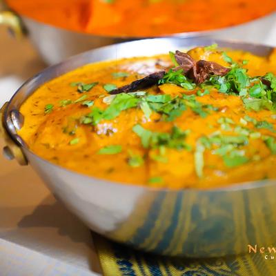 Chicken Pasanda Nawabi closeup.