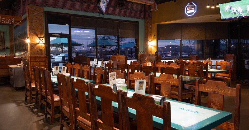 Interior seating space