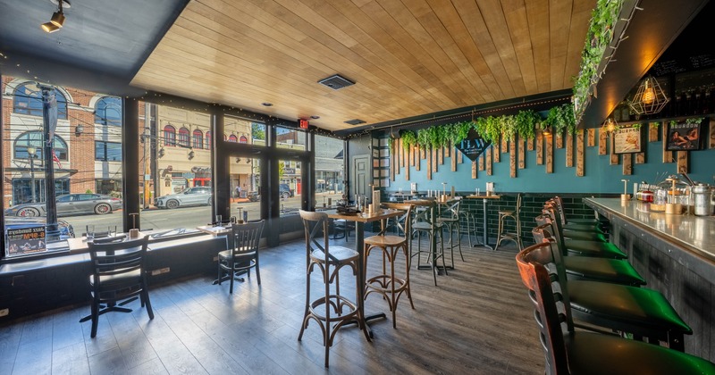 Interior, seating area