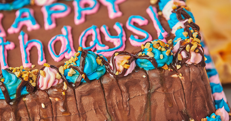 Chocolate birthday cake