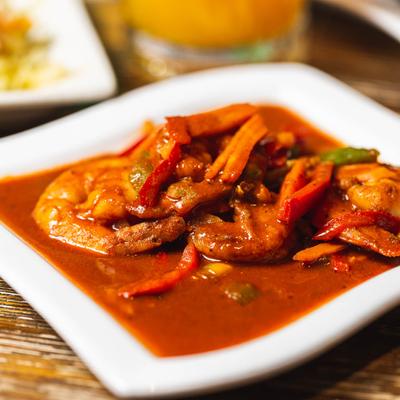 Pepper Shrimp plate