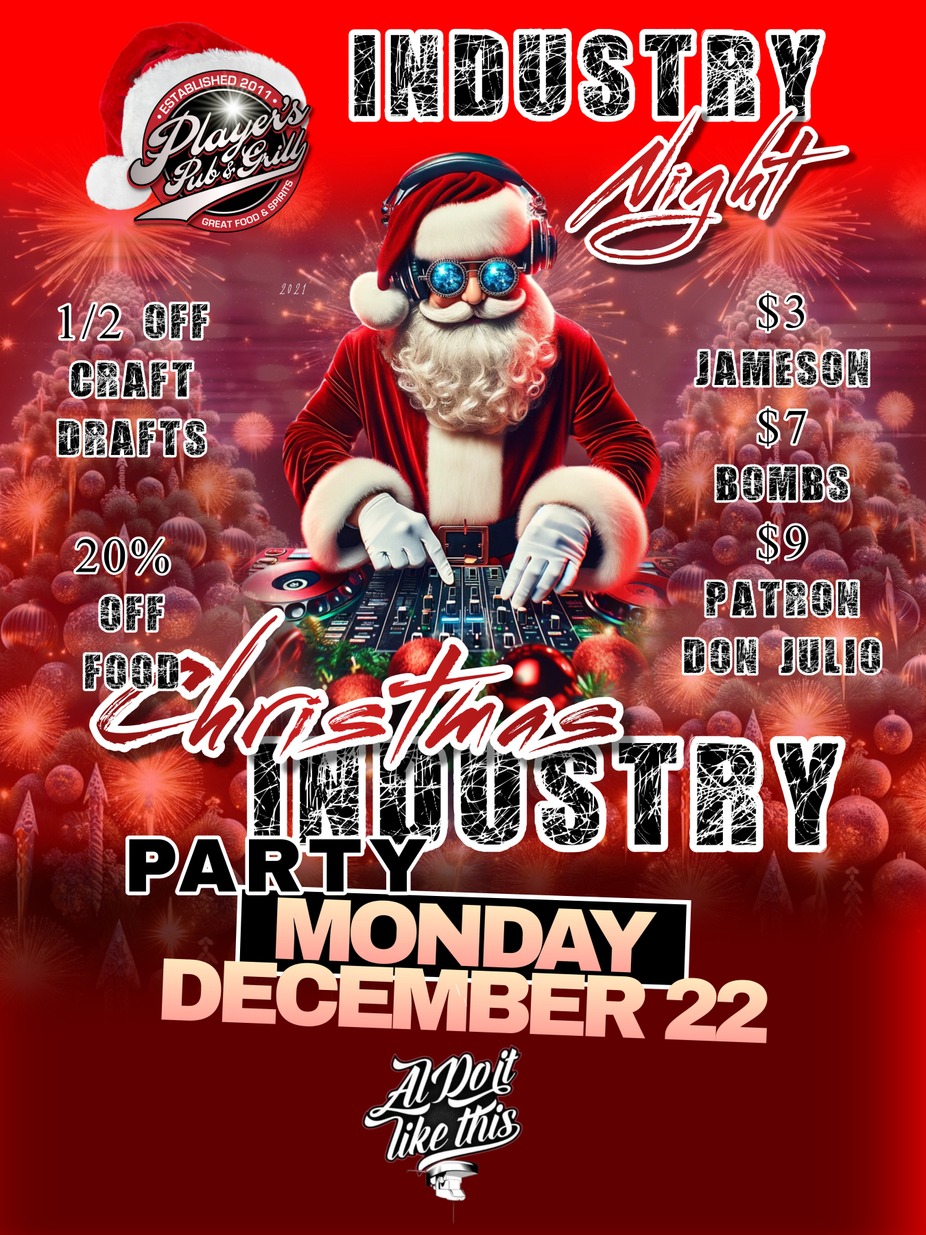 INDUSTRY CHRISTMAS PARTY event photo