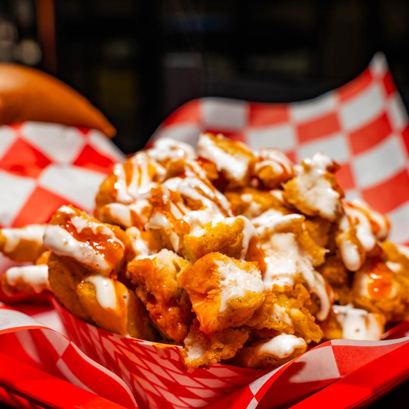 menu item 6 of 9, Buffalo Chicken Ranch Fries