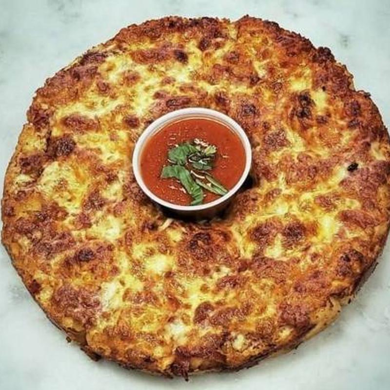 Vegan Pepperoni & Mozzarella Pull Apart Circle photo