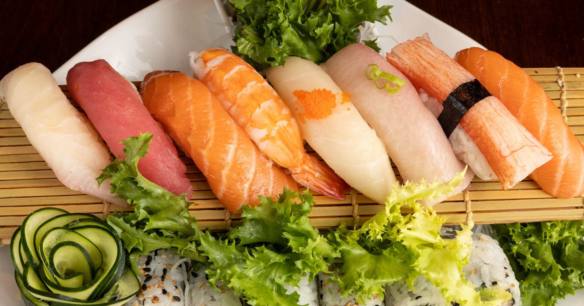 Sushi platter