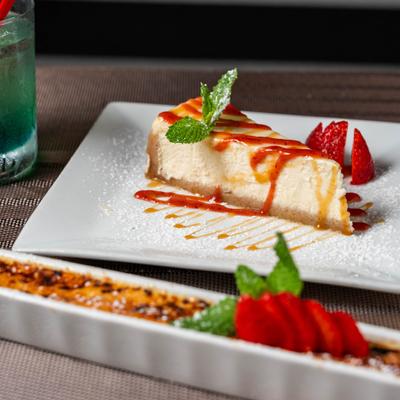 New York Cheesecake.