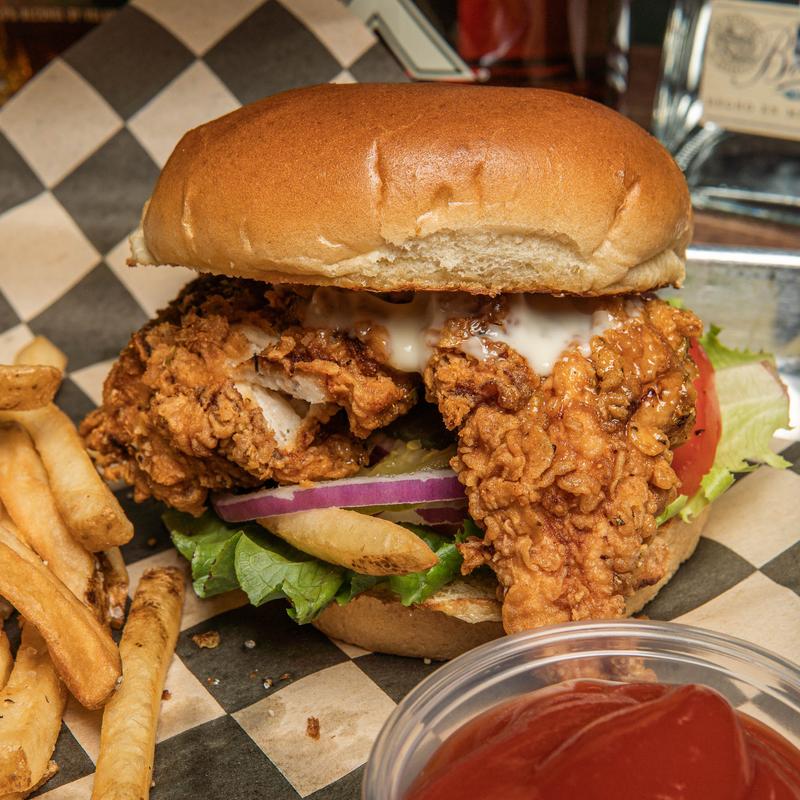 menu item 8 of 9, Cajun Chicken Sandwhich