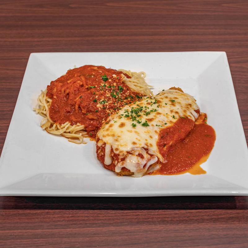 Breast of Chicken Cutlet Parmigiana photo