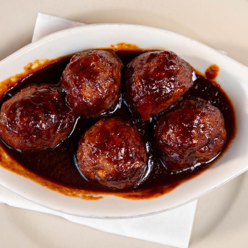 menu item 2 of 13, Bison Meatballs